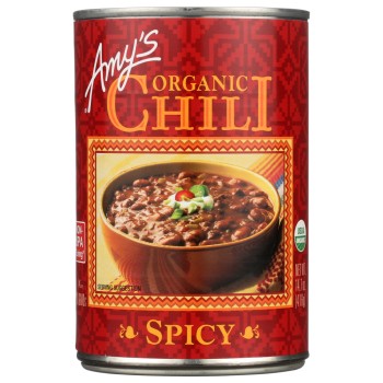 AMY'S ORGANIC CHILI SPICY BEANS AMY'S ORGANIC CHILI SPICY BEANS