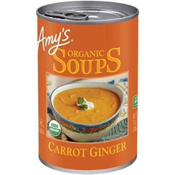AMY'S ORGANIC CARROT GINGER SOUPS AMY'S ORGANIC CARROT GINGER SOUPS