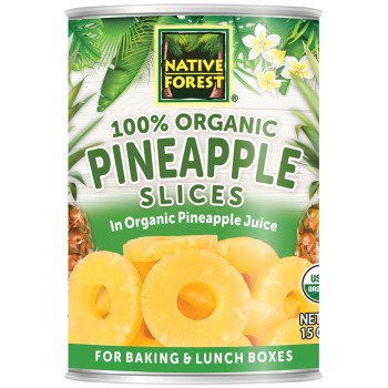 NATIVE FOREST ORG PINEAPPLE SLICES NATIVE FOREST ORG PINEAPPLE SLICES