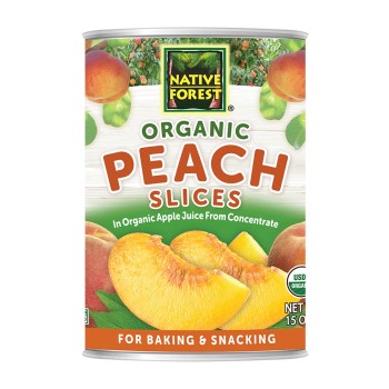 NATIVE FOREST ORG PEACH SLICES NATIVE FOREST ORG PEACH SLICES
