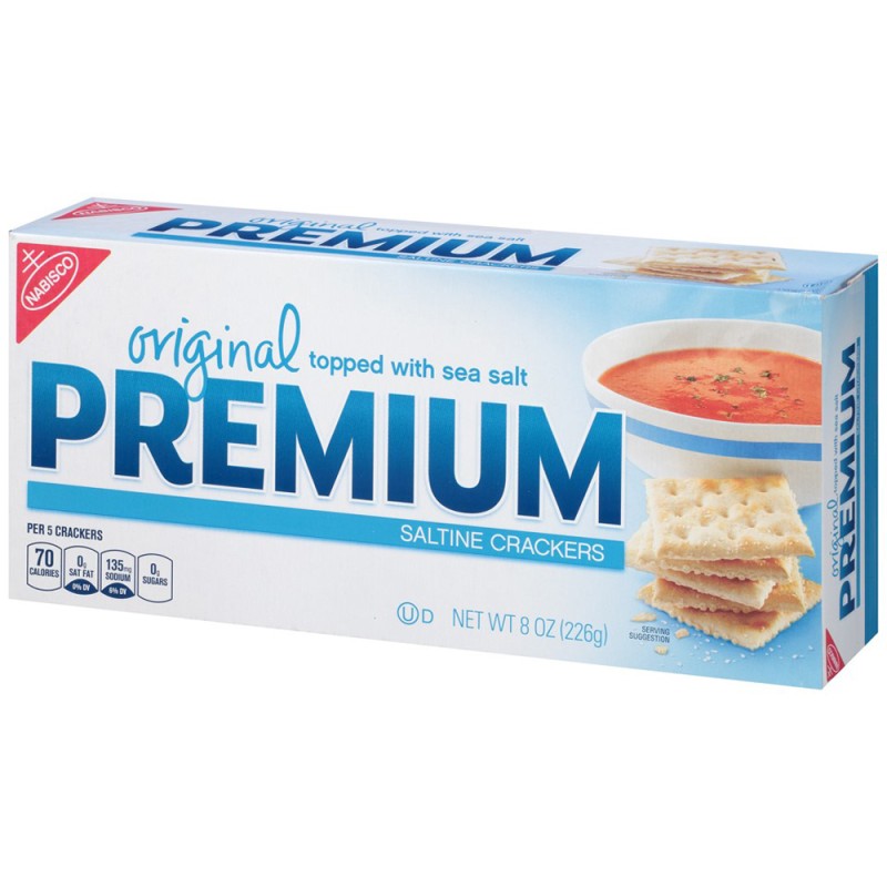 Nabisco Premiun Saltline Crackers Nabisco Premiun Saltline Crackers