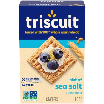 Triscuit Crackers Hint of Sea Salt Triscuit Crackers Hint of Sea Salt