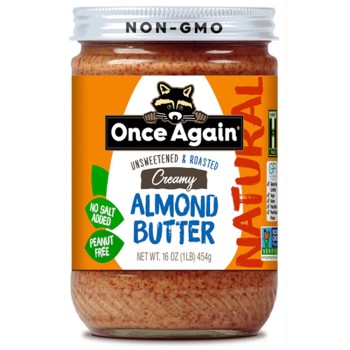 Once Again Almond Butter Creamy Once Again Almond Butter Creamy