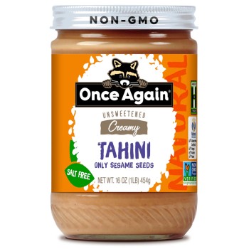 Once Again Natural Tahini Creamy Once Again Natural Tahini Creamy