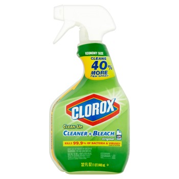 Clorox Clean-Up with Bleach, 32 fl oz Trigger cleaner & BLEACH