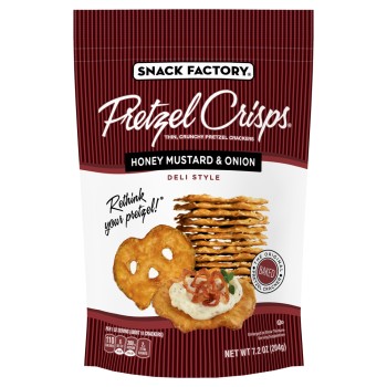 Snack Factory Pretzel Crisps Honey Mustard Snack Factory Pretzel Crisps Honey Mustard