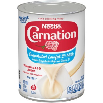 Nestle Carnation Evaporated Milk Lowfat 2% Nestle Carnation Evaporated Milk Lowfat 2%
