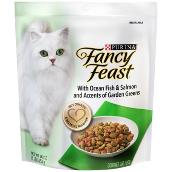 Purina Fancy Feast With Ocean Fish & Salmon Gourmet Cat Food Purina Fancy Feast With Ocean Fish & Salmon Gourmet Cat Food