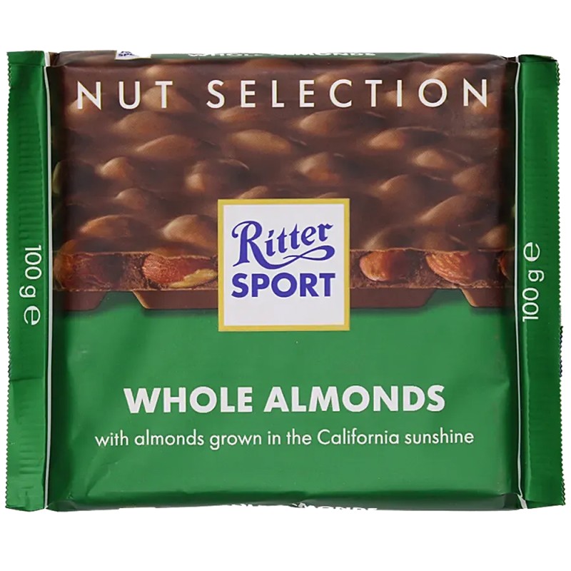 Ritter Sport Whole Almonds Ritter Sport Whole Almonds