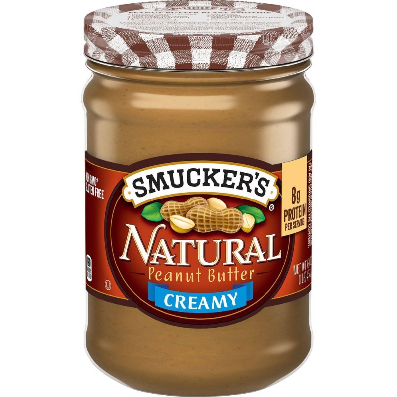 Smucker Natural Peanut Butter Creamy Smucker Natural Peanut Butter Creamy