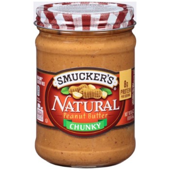 Smuckers Natural Peanut Butter Chunky Smuckers Natural Peanut Butter Chunky
