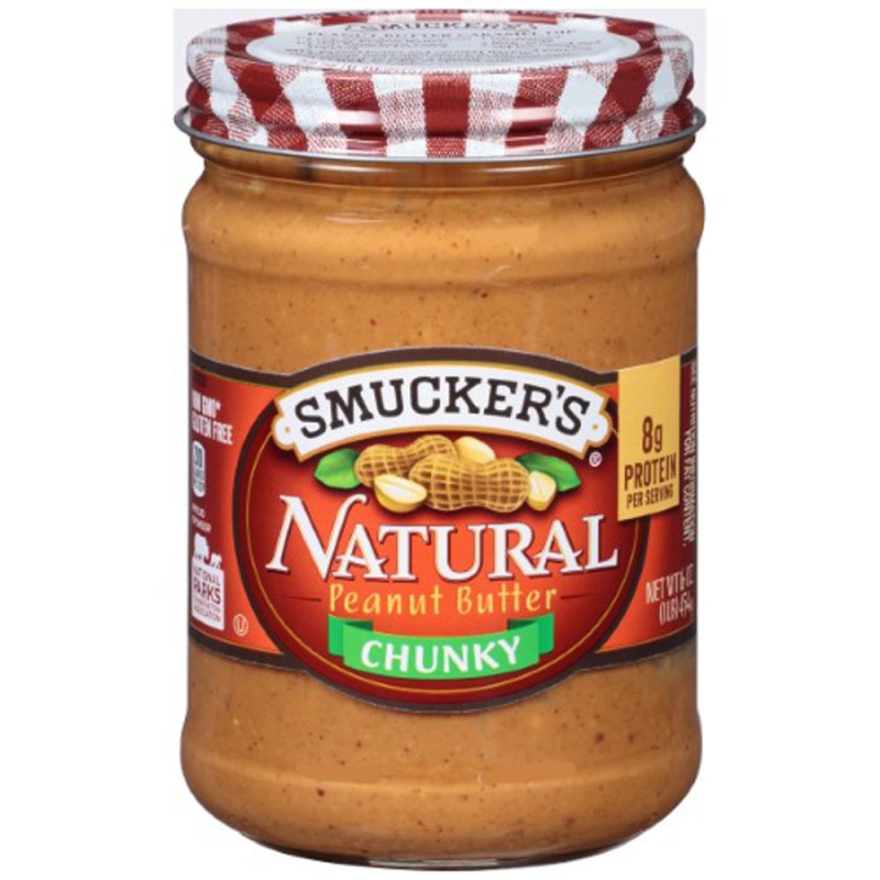 Smuckers Natural Peanut Butter Chunky