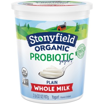 STONYFIELD ORG PLAIN WHOLE MILK STONYFIELD ORG PLAIN WHOLE MILK