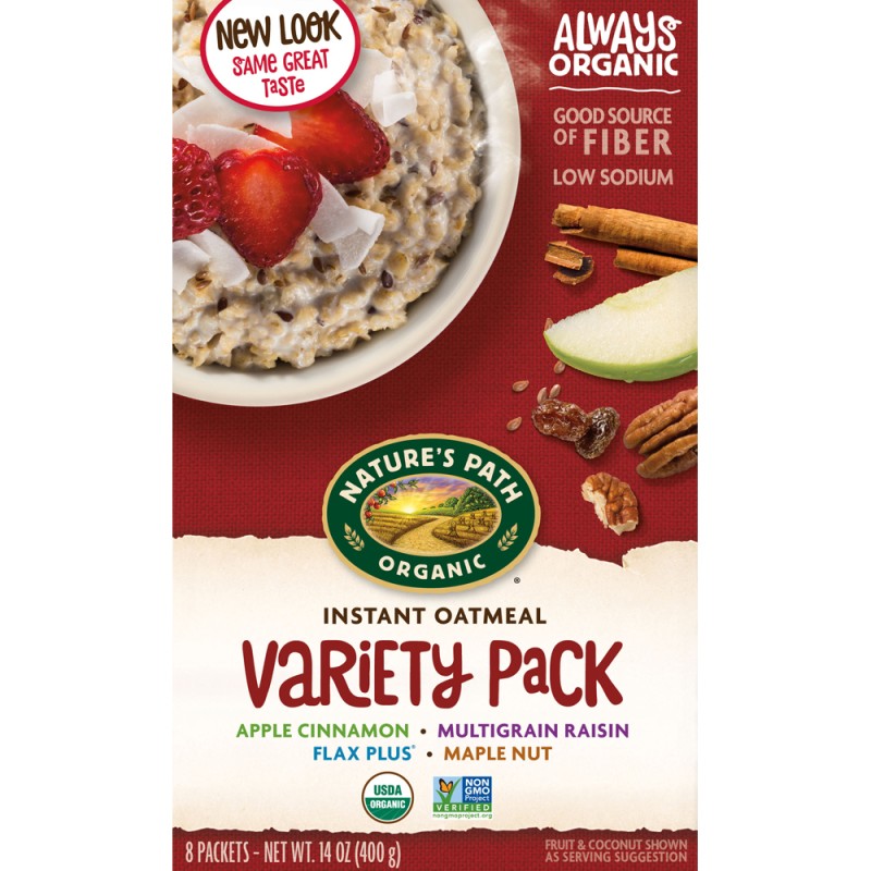 NATURE'S PATH OATMEAL VARIETY PACK NATURE'S PATH OATMEAL VARIETY PACK