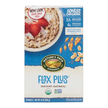 NATURE'S PATH OATMEAL PLAX PLUS NATURE'S PATH OATMEAL PLAX PLUS