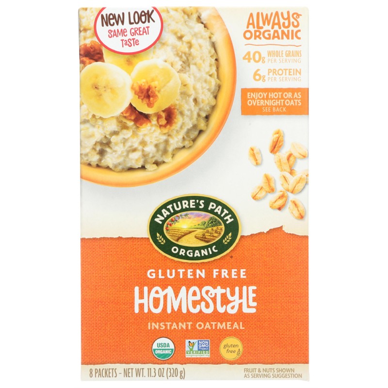 NATURE'S PATH OATMEAL HOMESTYLE NATURE'S PATH OATMEAL HOMESTYLE