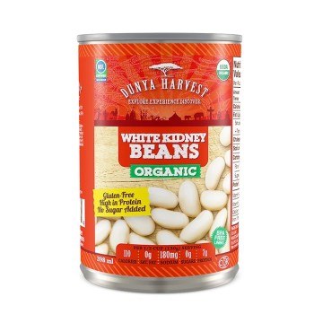 DUNYA HARVEST WHITE KIDNEY BEANS DUNYA HARVEST WHITE KIDNEY BEANS