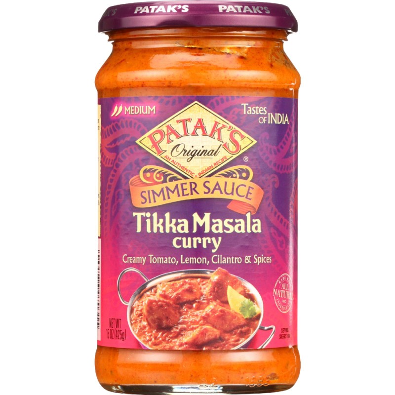 PATAKS SAUCE CHICKEN TIKKA MASALA PATAKS SAUCE CHICKEN TIKKA MASALA