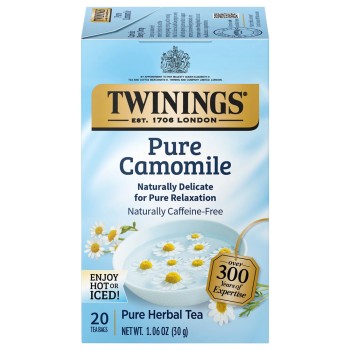 Twinings Herbal Tea Pure Camomile Twinings Herbal Tea Pure Camomile