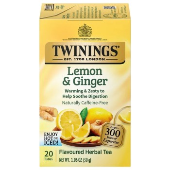 Twinings Herbal Tea Lemon & Ginger Twinings Herbal Tea Lemon & Ginger