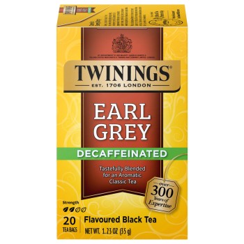 Twinings Black Tea Earl Grey Decaffeinated