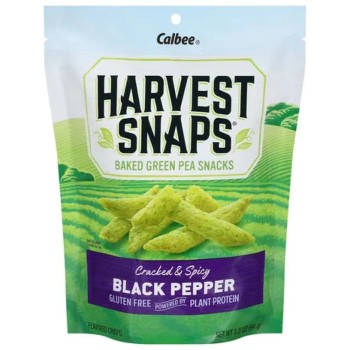 Calbee Harvest Snaps Cracked & Spicy Black Pepper Calbee Harvest Snaps Cracked & Spicy Black Pepper