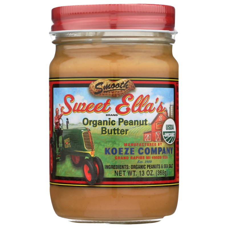 Sweet Ella's Organic Peanut Butter Sweet Ella's Organic Peanut Butter