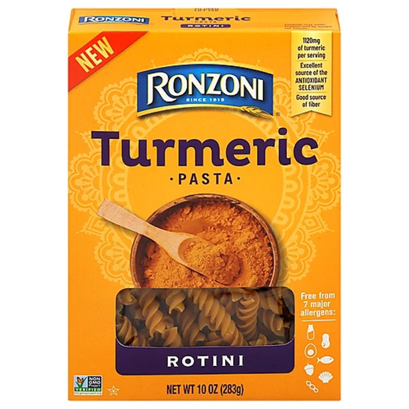 RONZONI TURMERIC PASTA 10 OZ RONZONI TURMERIC PASTA 10 OZ