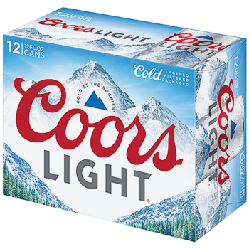 Coors Light 12 pk 12 oz cans Coors Light 12 pk 12 oz cans