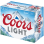 Coors Light 12 pk 12 oz cans