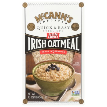 McCann’s Steel Cut Irish Oatmeal
