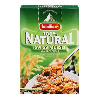 Familia 100% Natural Swiss Muesli Cereal