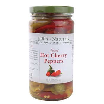 JEFF'S HOT CHERRY PEPPERS JEFF'S HOT CHERRY PEPPERS