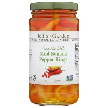 Jeff’s Garden Mild Banana Pepper Rings