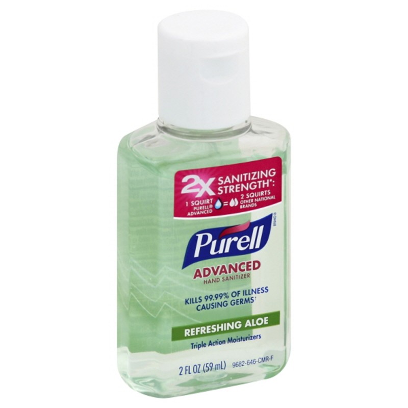 Purell Hand Sanitizer With Aloe 2 Oz Purell Hand Sanitizer With Aloe 2 Oz