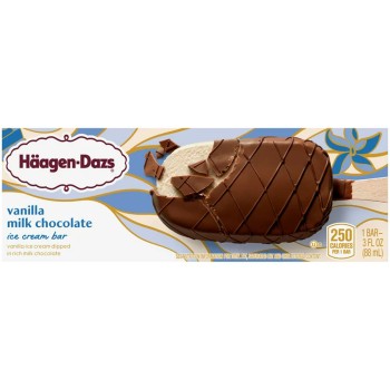 Haagen Dazs Vanilla Milk Chocolate Bar Haagen Dazs Vanilla Milk Chocolate Bar