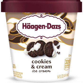Haagen-Dazs Cookies & Cream Haagen-Dazs Cookies & Cream