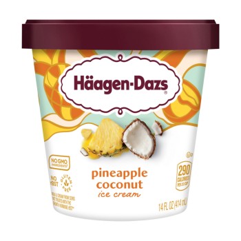 Haagen-Dazs Pineapple Coconut Haagen-Dazs Pineapple Coconut