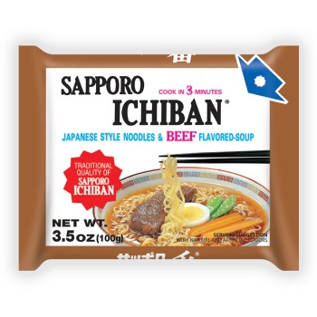 Sapporo Ichiban Beef Ramen