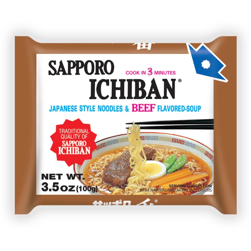 SAPPORO ICHIBAN BEEF RAMEN SAPPORO ICHIBAN BEEF RAMEN