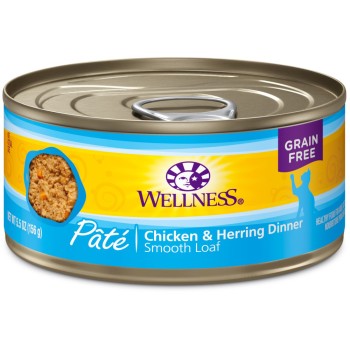 Wellness Pate Chicken & Herring Dinner 5.5oz Wellness Pate Chicken & Herring Dinner 5.5oz