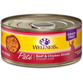 Wellness Pate Beef & Chicken Dinner 5.5oz Wellness Pate Beef & Chicken Dinner 5.5oz