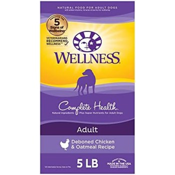 WELLNESS PUPPY DEBONED CHICKEN SAL & OAT WELLNESS PUPPY DEBONED CHICKEN SAL & OAT