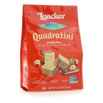 Loacker Quadratini Cookies Hazelnut Loacker Quadratini Cookies Hazelnut