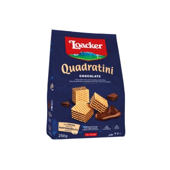 Loacker Quadratini Cookies Chocolate Loacker Quadratini Cookies Chocolate