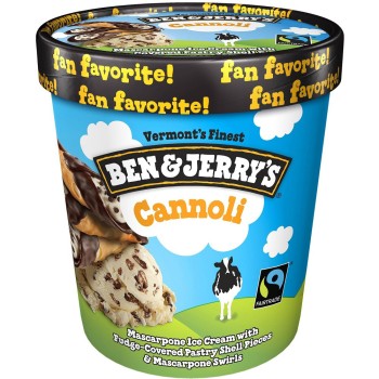 BEN & JERRY'S CANNOLI BEN & JERRY'S CANNOLI