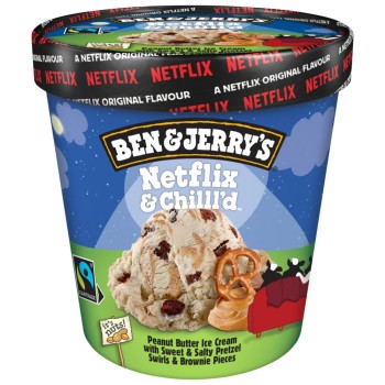 Ben & Jerry's Netflix & Chilled Peanut Butter Ice Cream Ben & Jerry's Netflix & Chilled Peanut Butter Ice Cream
