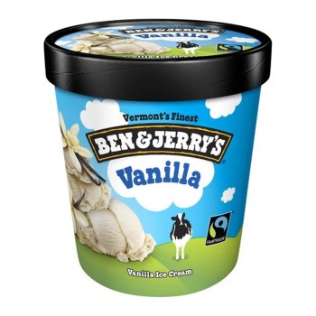 BEN & JERRY'S VANILLA BEN & JERRY'S VANILLA