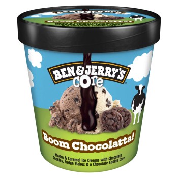 BEN & JERRY'S BOOM CHOCOLATE BEN & JERRY'S BOOM CHOCOLATE