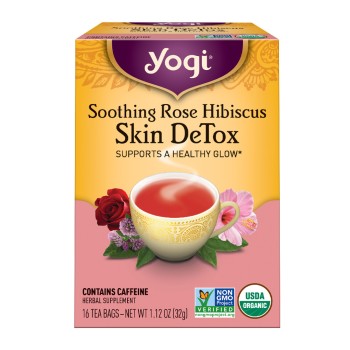 Yogi Soothing Rose Hibiscus Skin Detox Yogi Soothing Rose Hibiscus Skin Detox